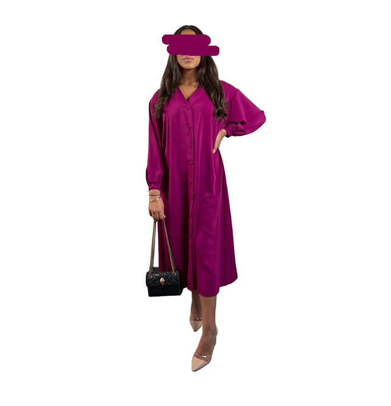Long Pink Dress